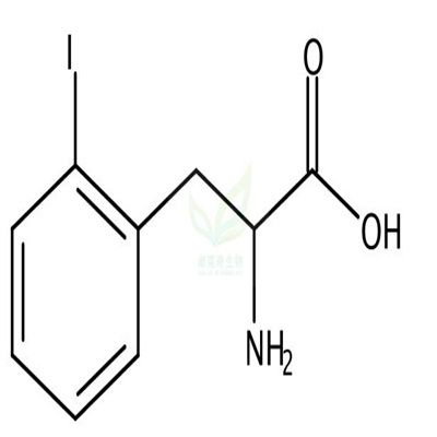 o-Iodophenylalanine  CAS号：1986-86-3产品图