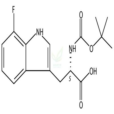 BOC-7-氟-L-色氨酸  CAS号：1384102-00-4
