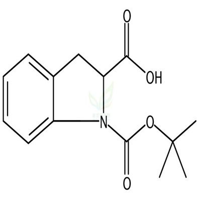 1-(叔丁氧基羰基)-2-吲哚啉羧酸  CAS号：137088-51-8