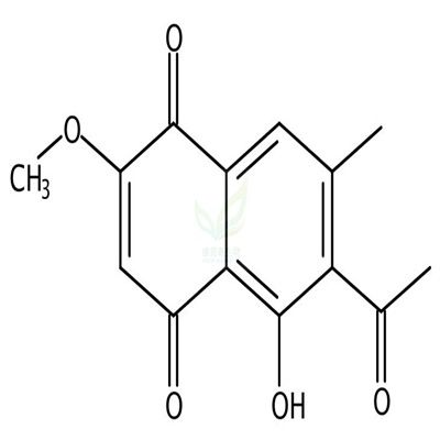 2-甲氧基-6-乙酰基-7-甲基胡桃酮  CAS号：85122-21-0