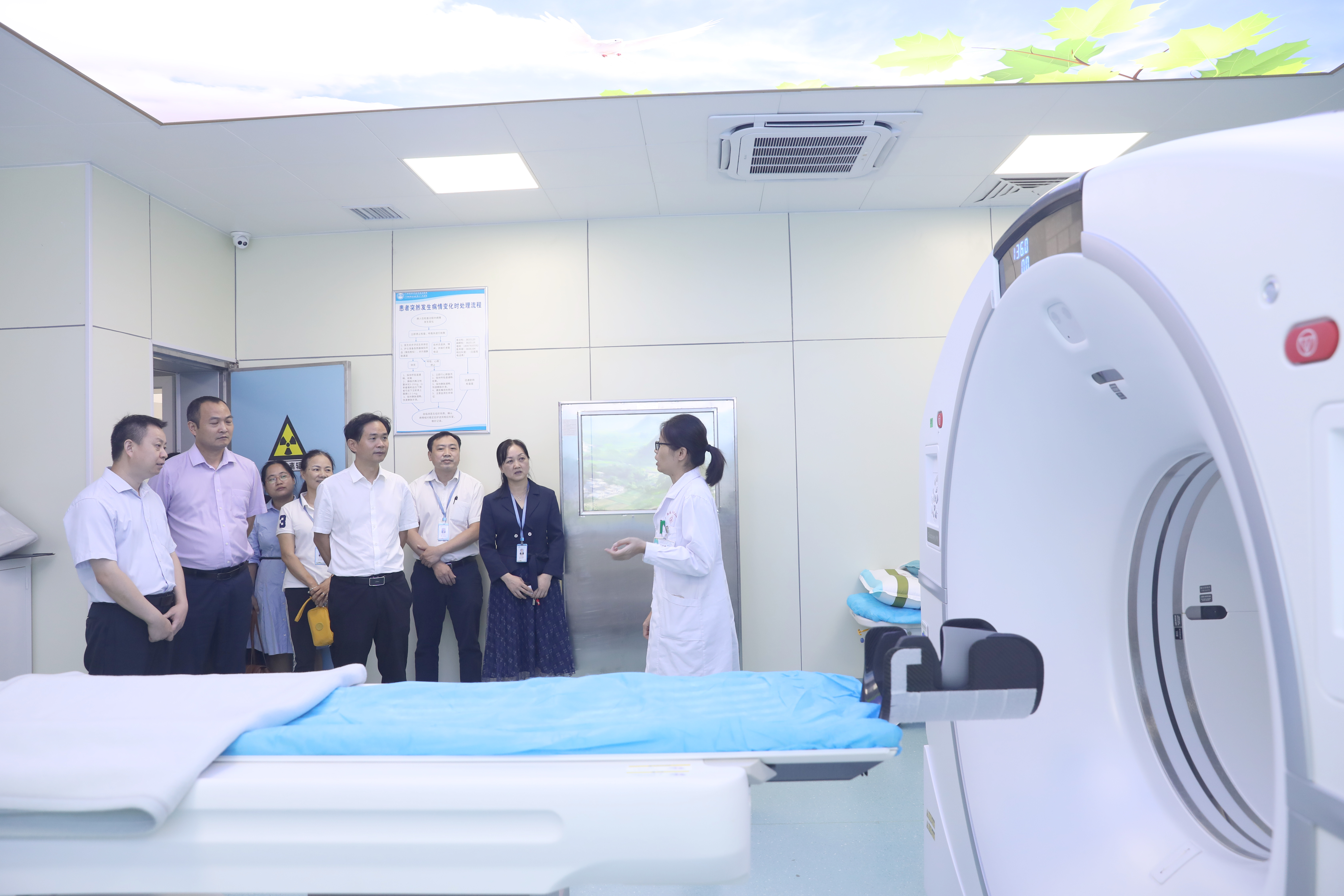 桂林医学院到自治区南溪山医院开展新学期开学初教学检查