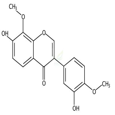 7,3’-二羟基-8,4’-甲氧基异黄酮  CAS号：53947-99-2