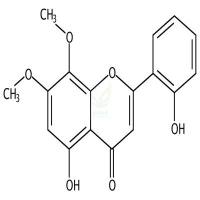 黄芩黄酮I   CAS号：41060-16-6