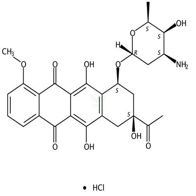 柔红霉素盐酸盐  CAS号：23541-50-6