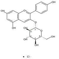 天竺葵素-3-O-葡萄糖苷  CAS号：18466-51-8