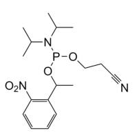 Phosphoramidous acid. N.N-bis(1-methylethyl)-. 2-cyanoethyl [1-(2-nitrophenyl)ethyl] ester)