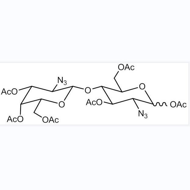 2-Azido-2-deoxy-1,2‘,3,3‘,4‘,6,6‘-hepta-O-acetyl-α,β-lactose