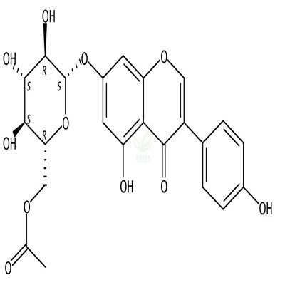 6´´-O-乙酰染料木苷  CAS号：73566-30-0