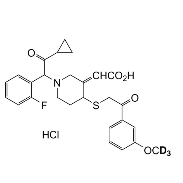 Prasugrel active metabolite M3-d3 (stabilzed)