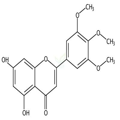 5,7-二羟基-3´,4´,5´-三甲氧基黄酮  CAS号：18103-42-9