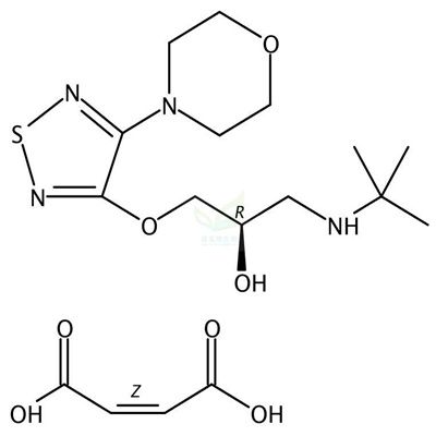 马来酸右噻吗洛尔    CAS号：26839-77-0