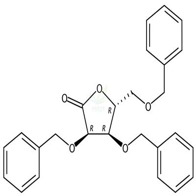 2,3,5-三苄氧基-d-核糖酸-1,4-内酯  CAS号：55094-52-5