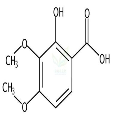 2-Hydroxy-3,4-dimethoxybenzoic acid   CAS号：5653-46-3