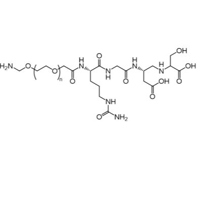 RGD-PEG-NH2 靶向脂质体纳米合成 