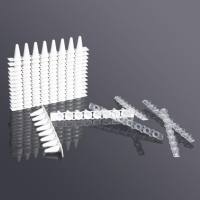 0.1ml PCR 八联排管.白色.定量管盖(套装)