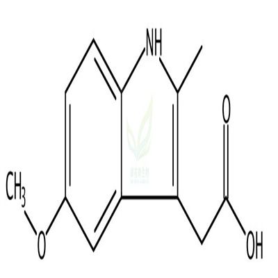5-甲氧基-2-甲基-3-吲哚乙酸    CAS号：2882-15-7