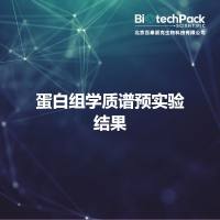 蛋白组学质谱预实验结果
