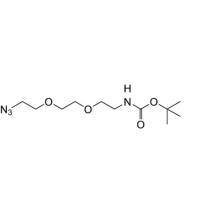 Boc-N-Amido-PEG2-N3