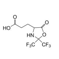3-(5-oxo-2,2-bis(trifluoromethyl)oxazolidin-4-yl)propanoic acid