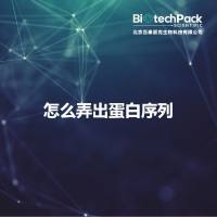 怎么弄出蛋白序列