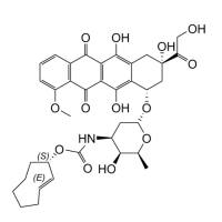 (E)-cyclooctene doxorubicin conjugate (axial)