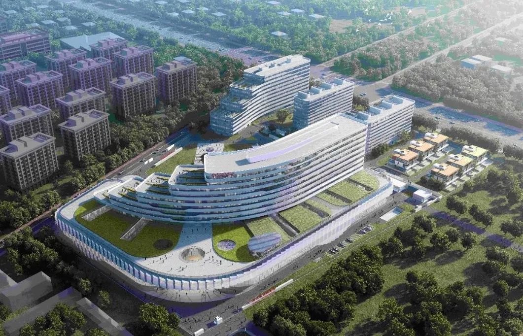 封顶大吉！河北燕达陆道培医院新院区完成主体建设