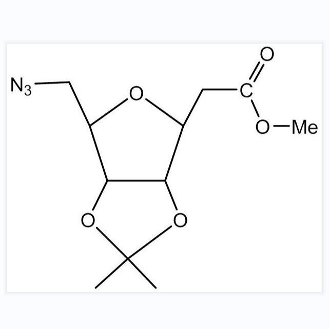 Methyl-3,6-anhydro-7-azido-2,7-dideoxy-4,5-O-isopropylidene-D-alloheptonate