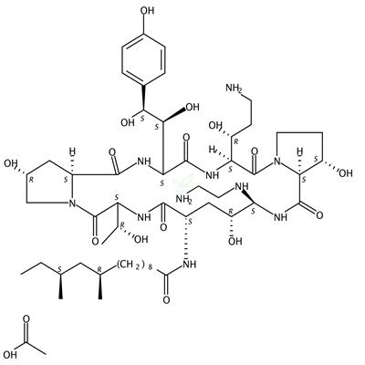 醋酸卡泊芬净  CAS号：179463-17-3