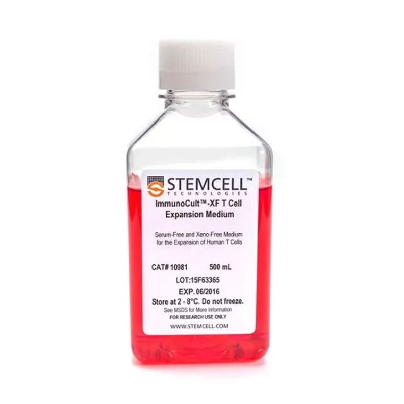 STEMCELL Technologies10981 ImmunoCult™-XF T Cell Expansion Medium /无血清T细胞扩增培养基