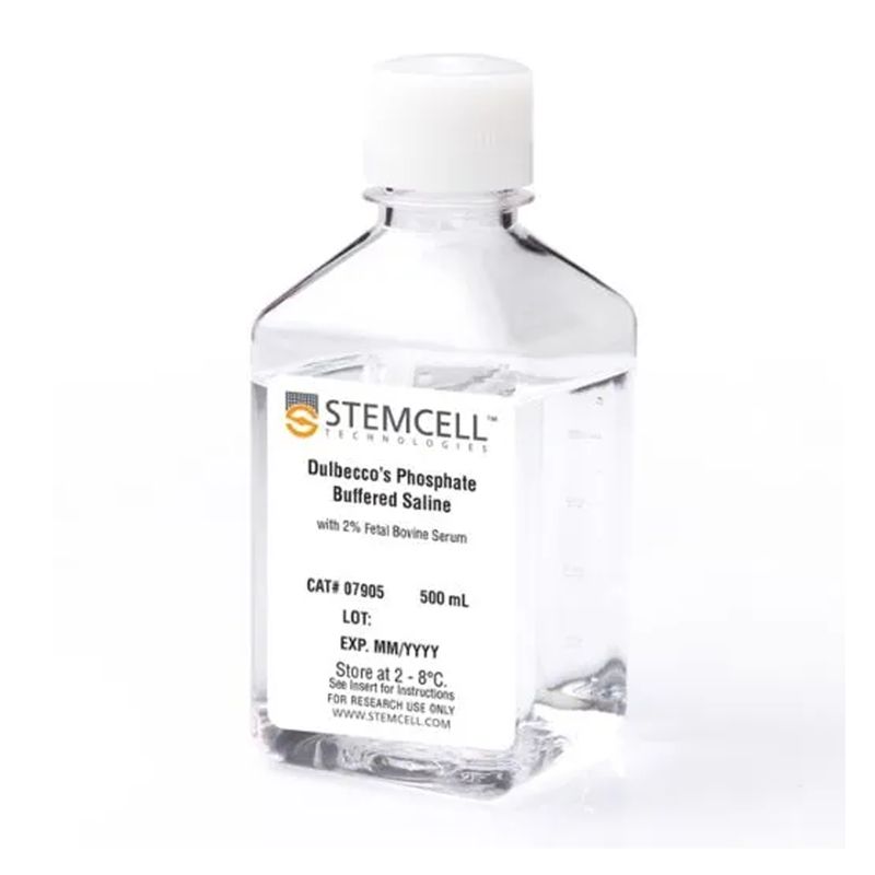 STEMCELL Technologies07905 Dulbecco's Phosphate Buffered Saline with 2% Fetal Bovine Serum/ D-PBS，含2% FBS