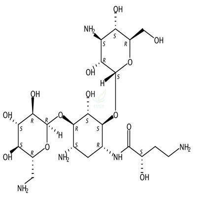 丁胺卡那霉素  CAS号：37517-28-5