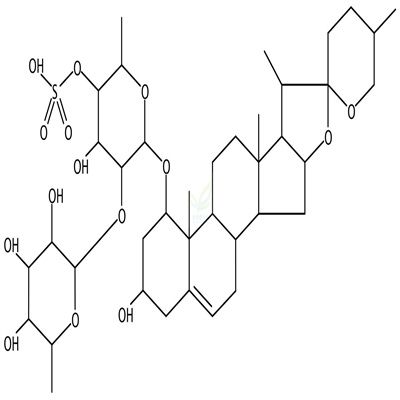 麦冬皂苷B单硫酸酯  CAS号：94898-61-0