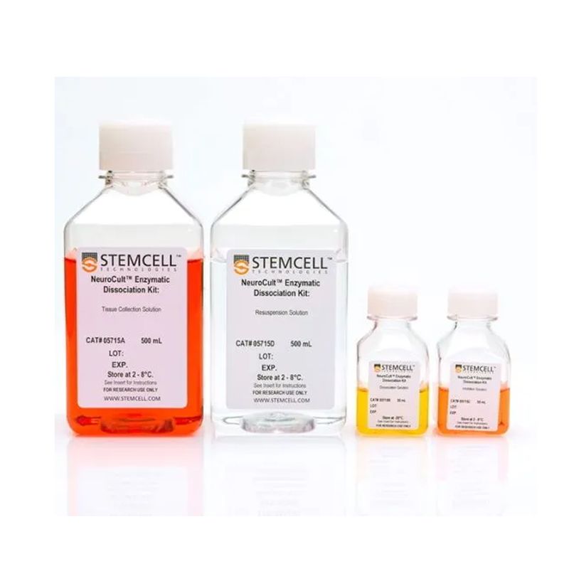 STEMCELL Technologies 05715 NeuroCult™ Enzymatic Dissociation Kit for Adult CNS Tissue (Mouse and Rat)/NeuroCult™成熟CNS组织酶解试剂盒（小鼠和大鼠）