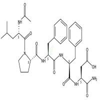 乙酰基-亮氨酰-脯氨酰-苯丙氨酰-苯丙氨酰-天冬氨酰胺   CAS号：339990-02-2
