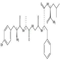 Tyr-D-Ala-Gly-Phe-Leu-NH2  CAS号：65189-64-2