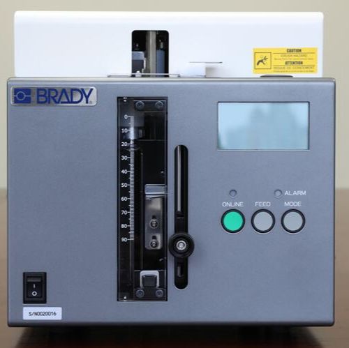 Brady LA1试管打印贴标一体机