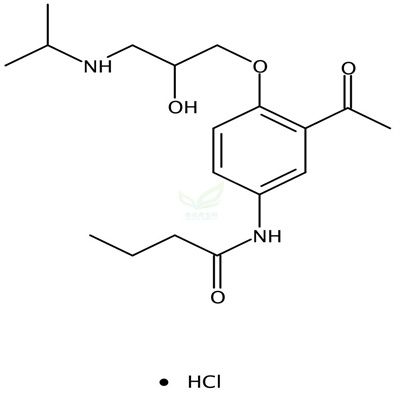 醋丁洛尔盐酸盐  CAS号：34381-68-5