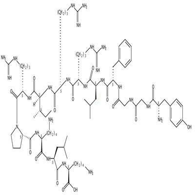 1-13-Dynorphin A(pig)  CAS号：72957-38-1