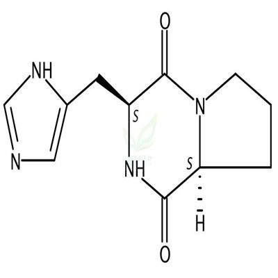 Cyclo(histidyl-proline)  CAS号：53109-32-3