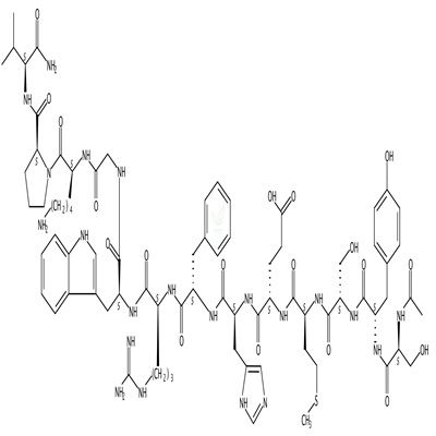 α-促黑激素  CAS号：581-05-5