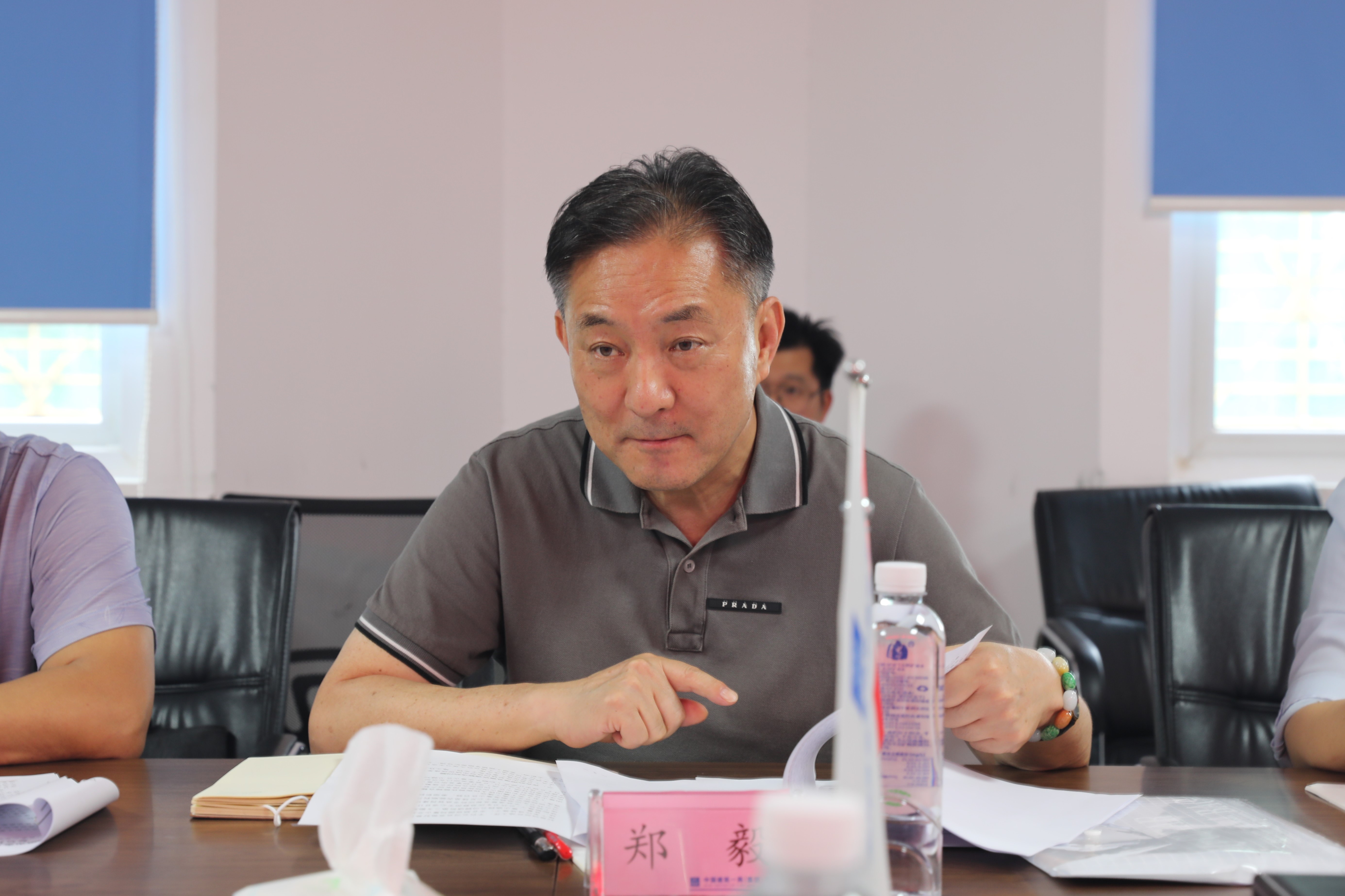 广西壮族自治区南溪山医院热烈欢迎郑毅率调研队前来实地调研