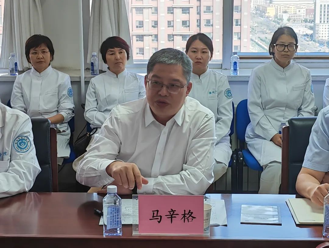 马辛格赴西安交大一附院榆林医院调研并参加新学科开科仪式