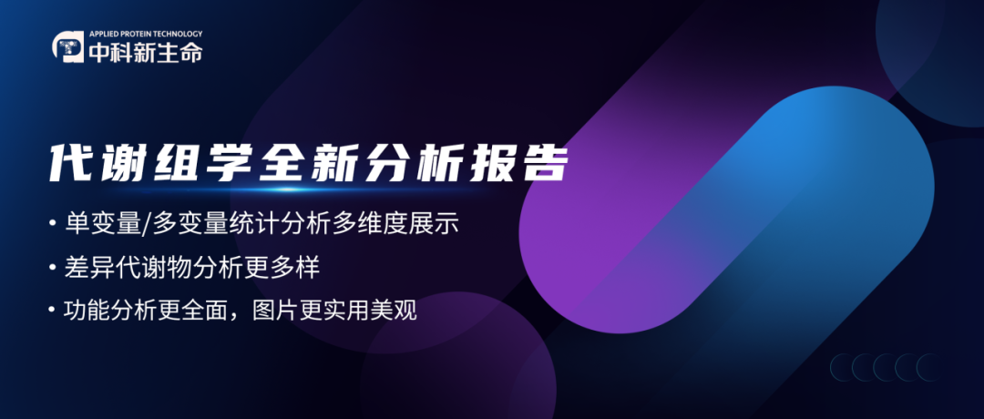 新学期，新报告，新形象——代谢组学分析报告全新升级