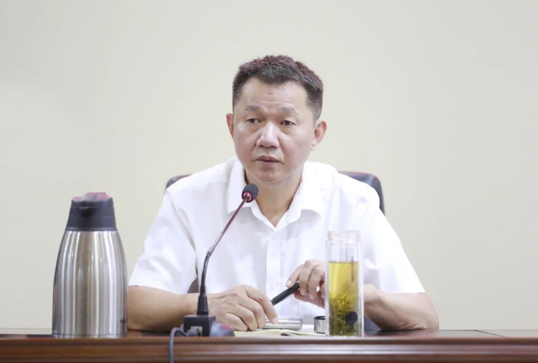 九江市第一人民医院传达学习中央、省委、市委主题教育动员部署会议精神