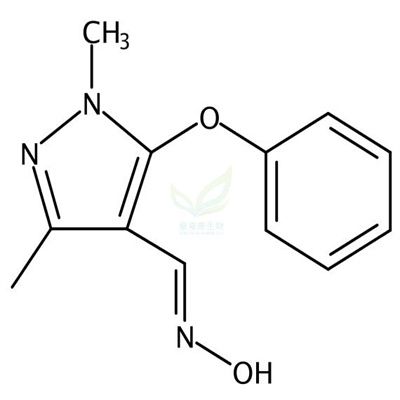 1,3-二甲基-5-苯氧基-1H-吡唑-4-甲醛肟  CAS号：110035-28-4