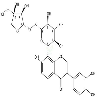 3'-羟基葛根素芹菜糖苷  CAS号：168035-02-7