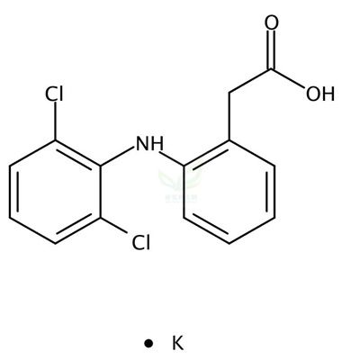 双氯芬酸钾  CAS号：15307-81-0