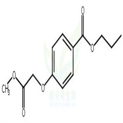 4-(2-甲氧基-2-氧代乙氧基)苯甲酸丙酯  CAS号：1212060-80-4