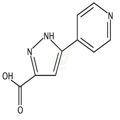 5-(4-嘧啶)-1H-吡唑-3-羧酸  CAS号：197775-45-4