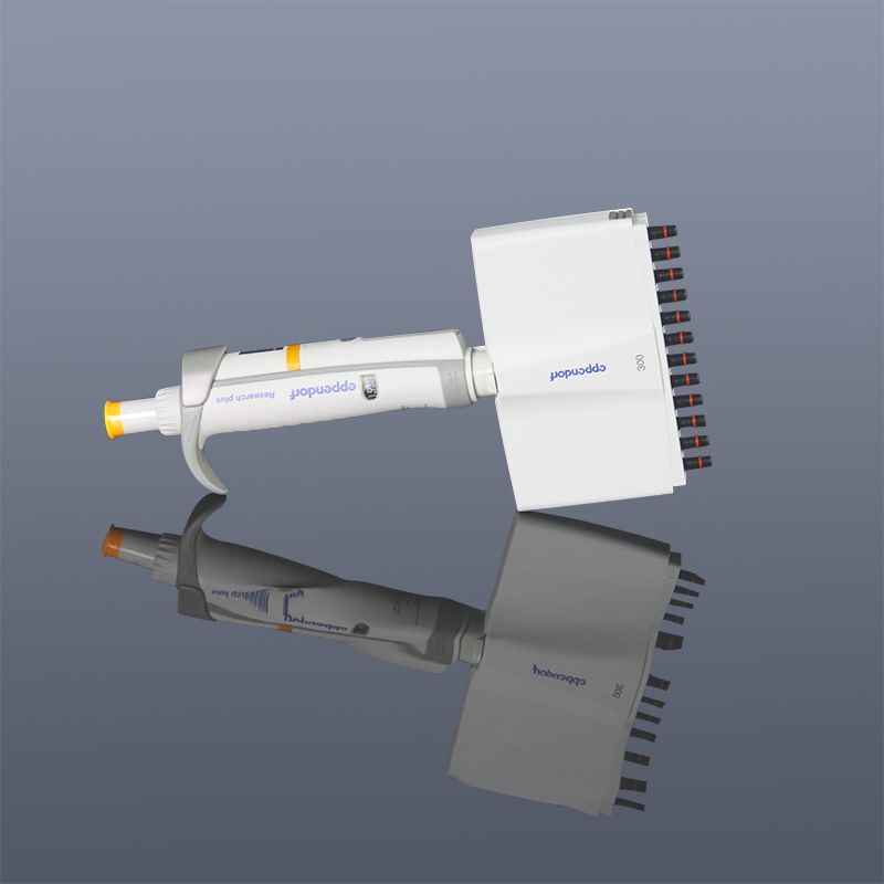热销:Research plus 10-100ul手动十二道整支消毒移液器